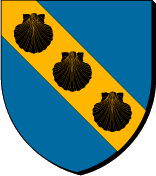 Blason : Demallet de Lavedrine