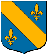 Blason : de La Cropte de Chantérac