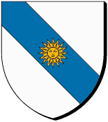 Blason : Claret de Fleurieu
