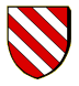 Blason : Bandes 3 (exemple)