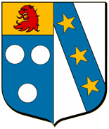 Blason : Mégret d'Étigny de Sérilly