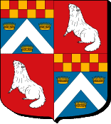 Blason : Baconnière de Salverte de Marmier