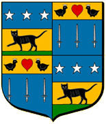 Blason : de Mieulle d'Angosse