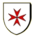 Blason : Croix malte (exemple)