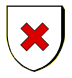 Blason : Croix saint andre (exemple)