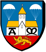 Blason : Sainte Mère Église