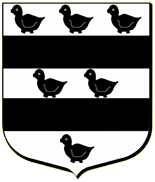 Blason : Prévost de Sansac de Traversay