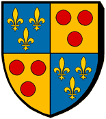 Blason : Courtenay