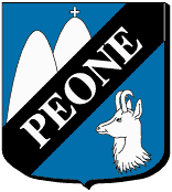 Blason : Péone