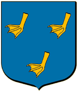 Blason : de Piédoue d'Héritot
