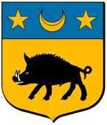 Blason : de Sanglier de La Bastie