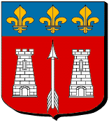 Blason : La Flèche